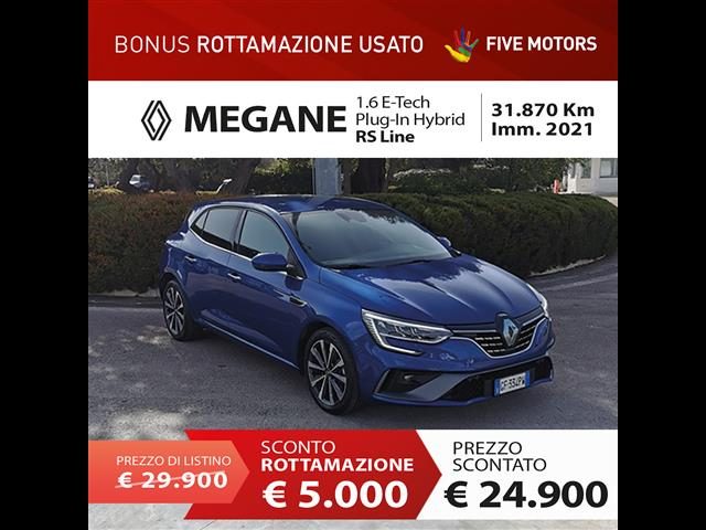 RENAULT Megane 1.6 E TECH Plug in Hybrid RS Line Auto 