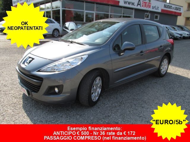 PEUGEOT 207 1.6 8v HDi 93cv SW -Ok Neopatentati- PRONTO USO 