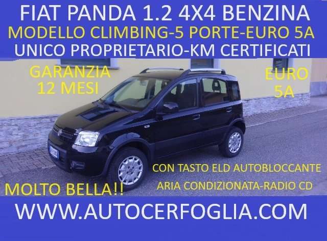 FIAT Panda 1.2 Climbing 4x4 69cv E5-1 PROPRIETARIO - 