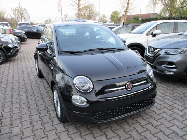 FIAT 500 Nero pastello