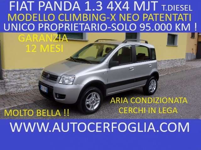 FIAT Panda 1.3 mjt 16v Climbing 4x4-SOLO 95.000 KM !! 