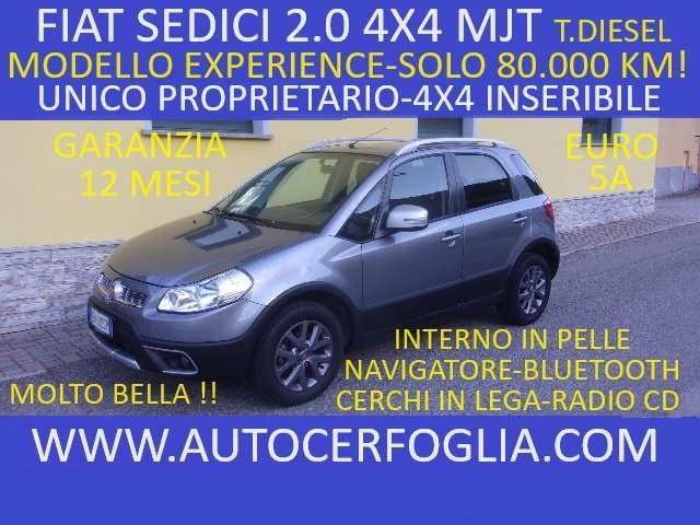 FIAT Sedici 2.0 mjt Experience 4x4 135cv-KM 80.000 !!! 