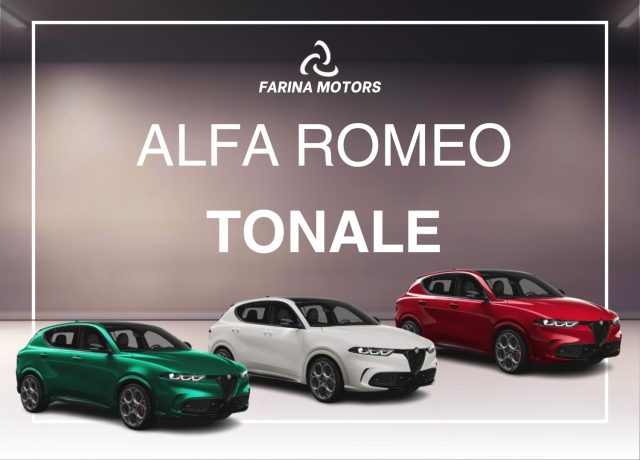 ALFA ROMEO Tonale 1.6 diesel 130CV TCT6 Tributo Italiano PrezzoReale 