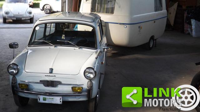 AUTOBIANCHI Bianchina panoramica 120 D con roulotte iscritta ASI 