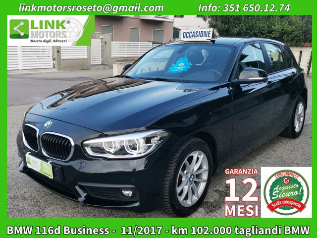 BMW 116 d 5p. Business -NAVI/LED/PDC/CRUISE -TAGLIANDI BMW 