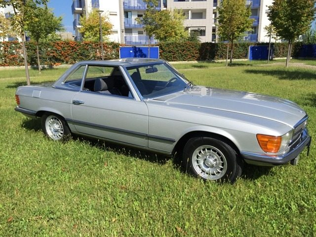 MERCEDES-BENZ SL 450 MERCEDES SL 450 EUROPEA BOOK SERVICE HARD TOP CABR 