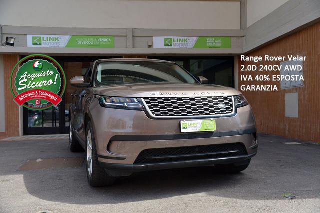 LAND ROVER Range Rover Velar 2.0D I4 240 CV AWD 12MESI GARANZIA IVA ESPOSTA 