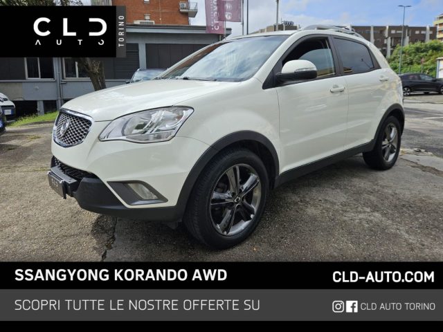 SSANGYONG Korando 2.0 e-XDi 175 CV AWD AT GANCIO TRAINO 