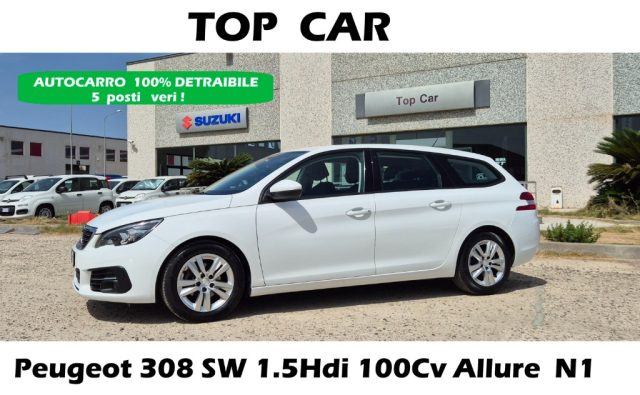 PEUGEOT 308 HDI 100cv SW AUTOCARRO 5 POSTI Business 