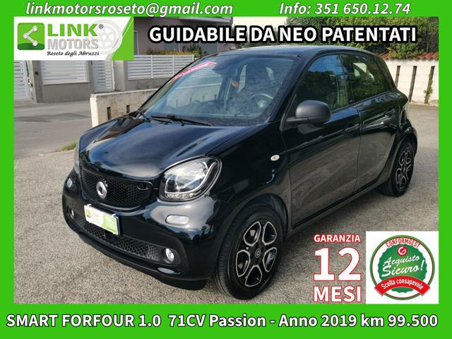 SMART ForFour 70 1.0 Passion - NEO PATENTATI - Unico proprietar 