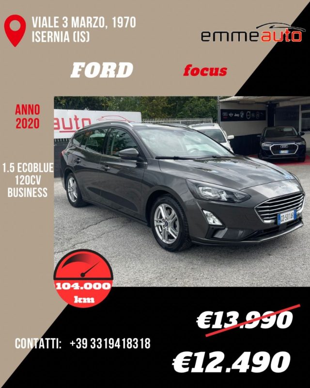 FORD Focus 1.5 EcoBlue 120 CV SW Business 