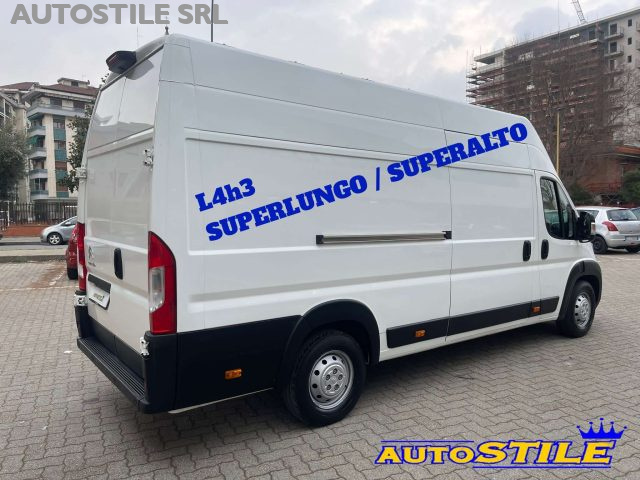 FIAT Ducato JUMPER L4H3 130CV *SUPERLUNGO/SUPERALTO 