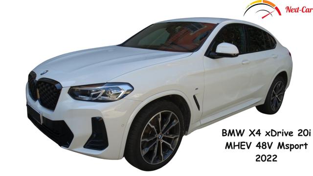 BMW X4 xDrive20i MHEV 48V Msport Unico Proprietario 