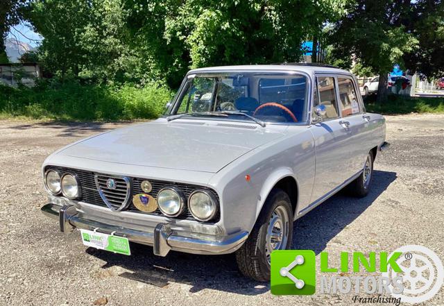 ALFA ROMEO 2000 BERLINA 105.12, restauro completo, Targa Oro ASI 