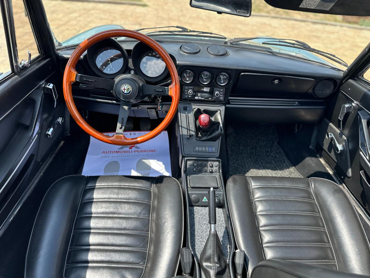 ALFA ROMEO Spider Duetto 1.6 Carburatori Iscr. ASI - 9