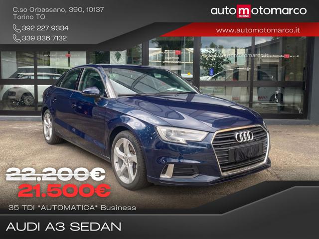 AUDI A3 Sedan 35 TDI *AUTOMATICA* Business SOLO 50.000KM 