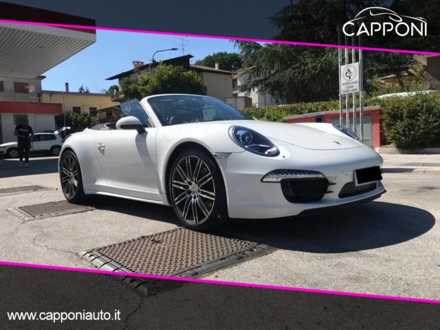 PORSCHE 911 3.8 Carrera 4S Cabriolet Sedili sportivi/Pelle/Nav 