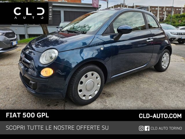 FIAT 500 Blu metallizzato