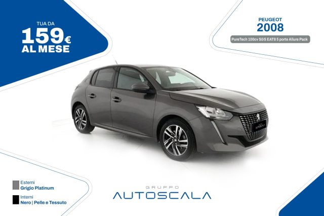 PEUGEOT 208 PureTech 100cv S&S EAT8 5 porte Allure Pack 