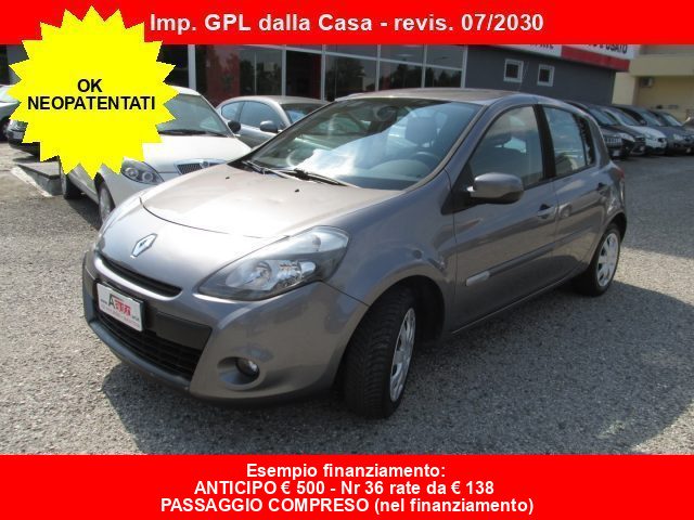 RENAULT Clio 1.2 16v 5p. GPL Dynamique - Ok  Neopatentati 