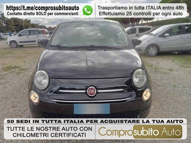 FIAT 500 Antracite pastello