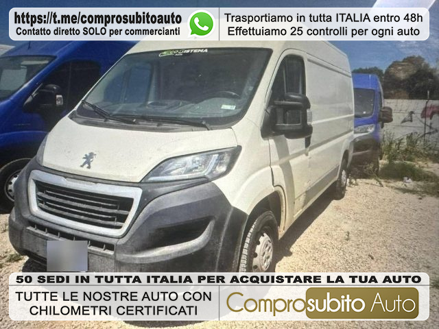 PEUGEOT Boxer Blanc Pastel