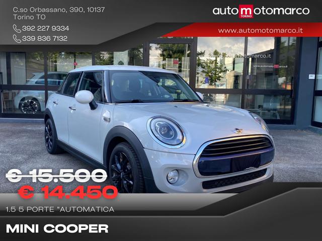 MINI Cooper 1.5  5 PORTE  AUTOMATICA   SOLO  44.703 KM 