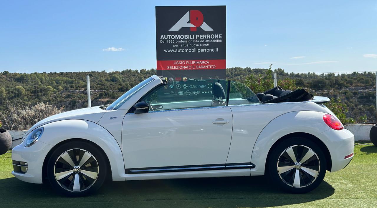 VOLKSWAGEN Maggiolino Cabrio 1.4 TSI DSG Sport 60s (Fender/LED/Auto) - 27