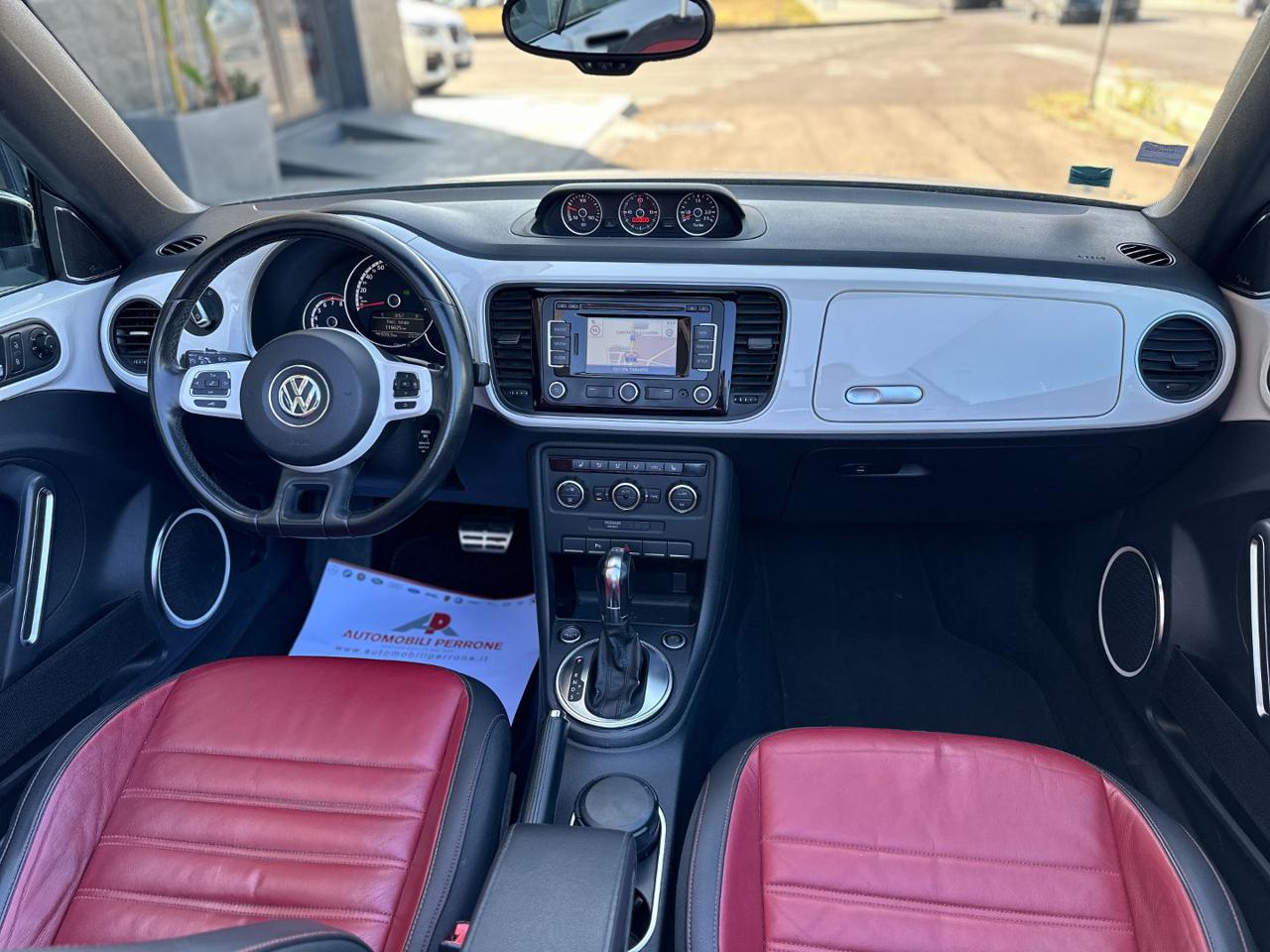 VOLKSWAGEN Maggiolino Cabrio 1.4 TSI DSG Sport 60s (Fender/LED/Auto) - 8