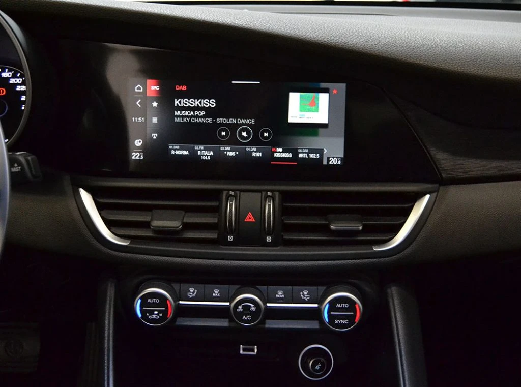 ALFA ROMEO Giulia 2.2 Turbodiesel 160 CV AT8 Rosso Edizione PROMO - 6