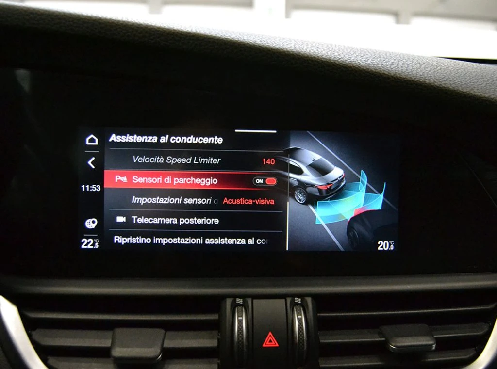 ALFA ROMEO Giulia 2.2 Turbodiesel 160 CV AT8 Rosso Edizione PROMO - 9