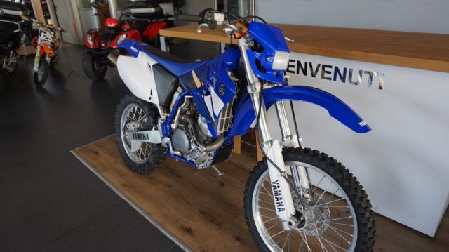 YAMAHA WR 450 F Blu pastello