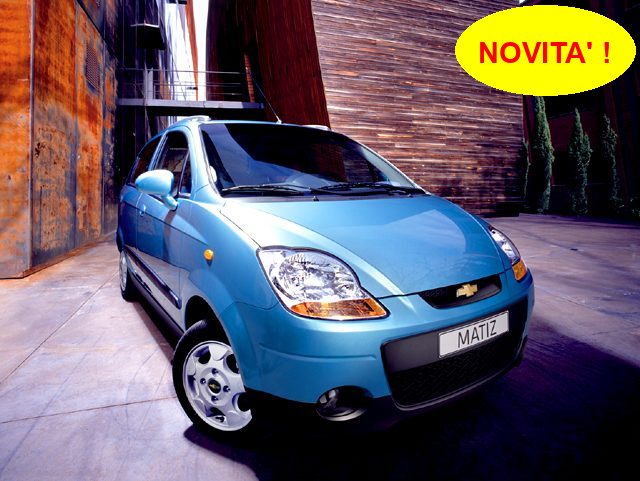 CHEVROLET Matiz Blu metallizzato