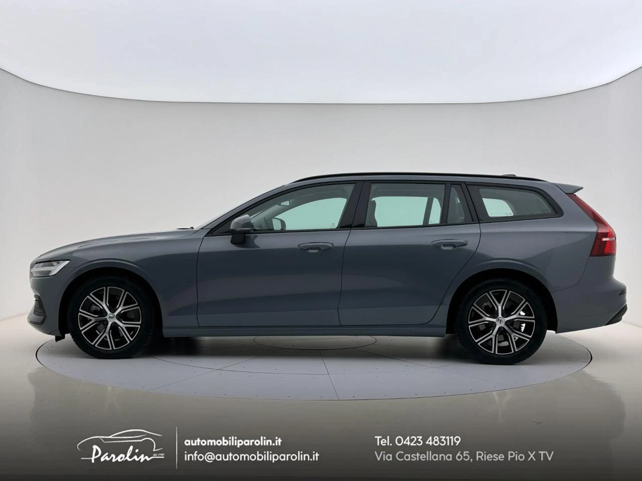 VOLVO V60 B4 (d) automatico Essential Thunder-pelle-ruotino - 9