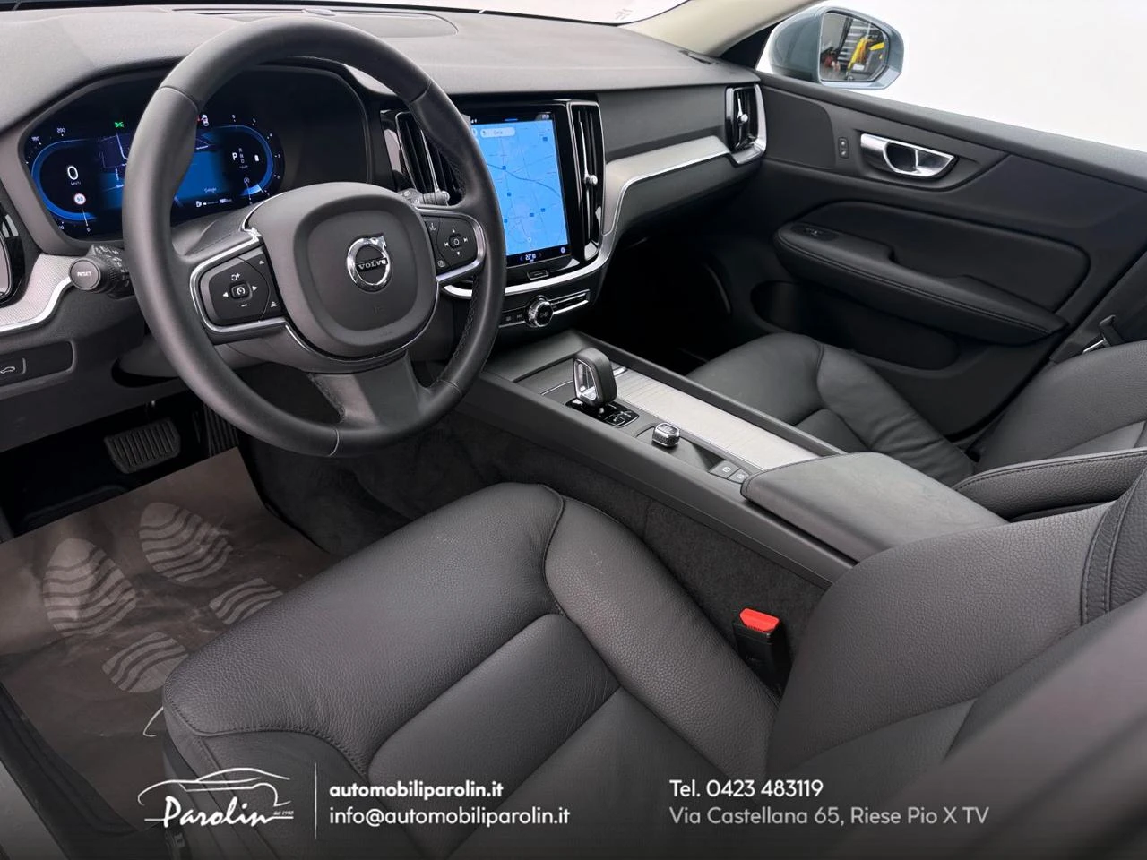 VOLVO V60 B4 (d) automatico Essential Thunder-pelle-ruotino - 15