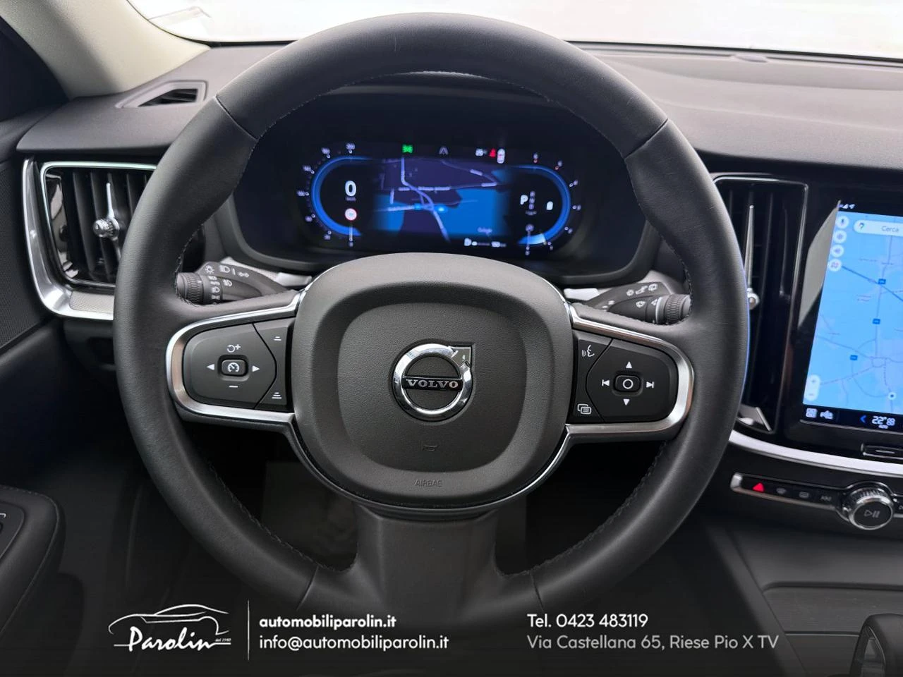 VOLVO V60 B4 (d) automatico Essential Thunder-pelle-ruotino - 21