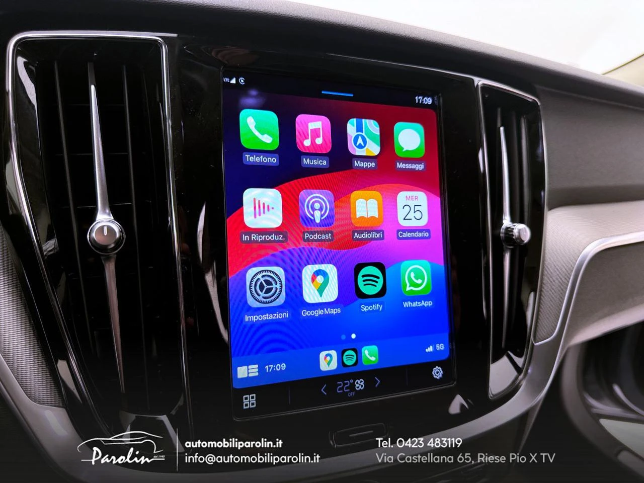 VOLVO V60 B4 (d) automatico Essential Thunder-pelle-ruotino - 24