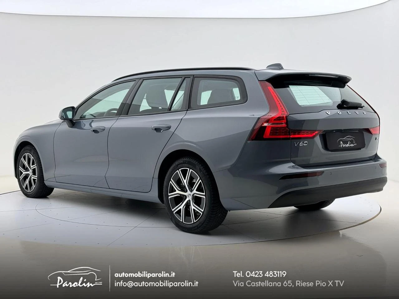 VOLVO V60 B4 (d) automatico Essential Thunder-pelle-ruotino - 8