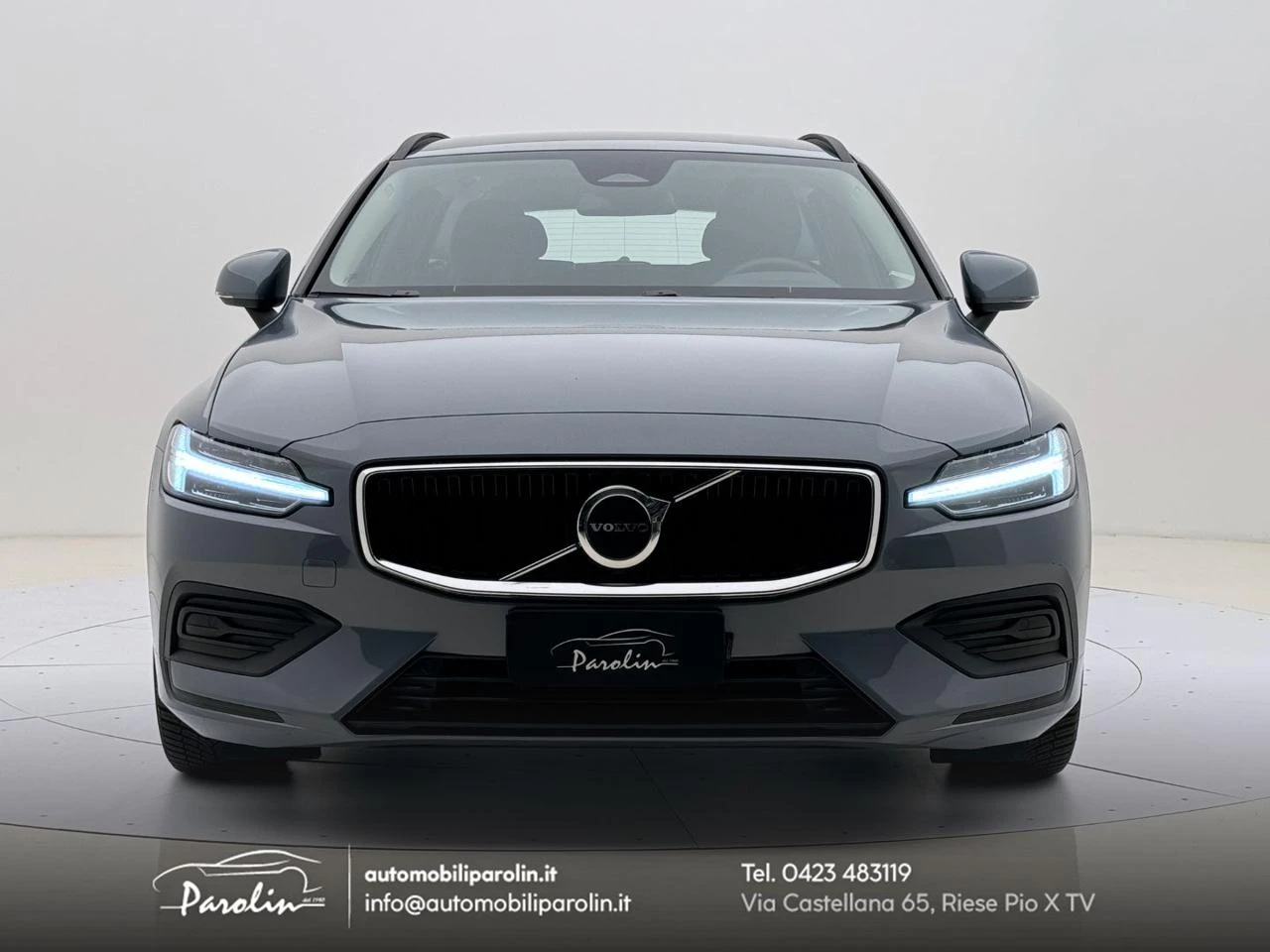 VOLVO V60 B4 (d) automatico Essential Thunder-pelle-ruotino - 3