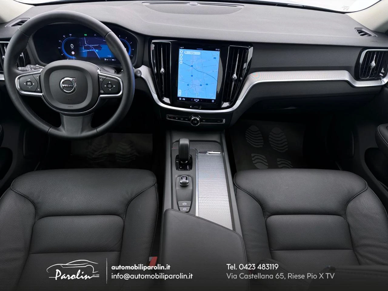 VOLVO V60 B4 (d) automatico Essential Thunder-pelle-ruotino - 17