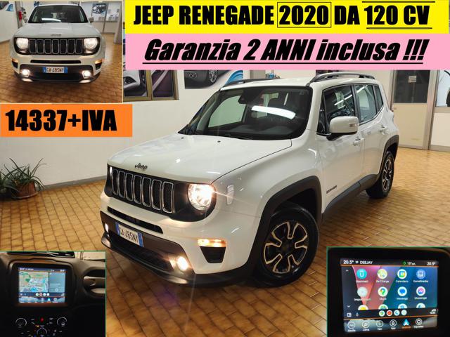 JEEP Renegade 2020 BENZINA DA 120 CV 2 ANNI DI GARANZIA ! 