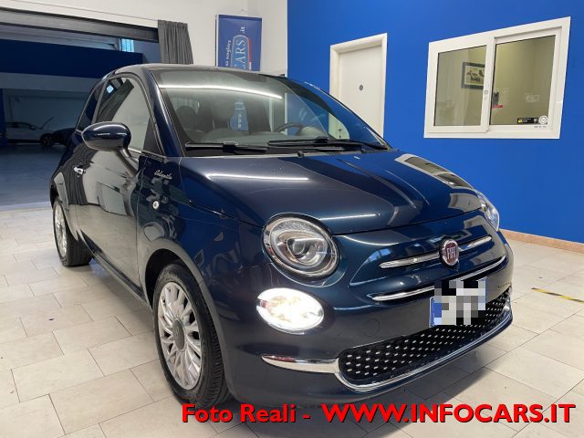 FIAT 500 Blu metallizzato