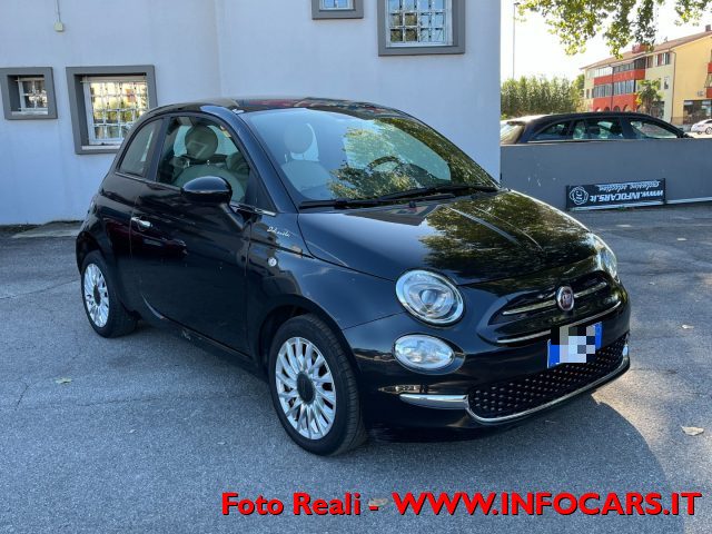 FIAT 500 Nero pastello