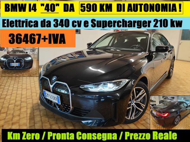 BMW i4 40 KM ZERO GARANZIA BATTERIE 2030 