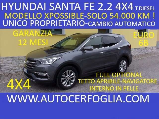 HYUNDAI Santa Fe 2.2 crdi Xpossible 4wd A/T-SOLO 54.168 KM !! 