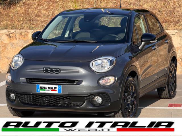 FIAT 500X GRIGIO SCURO-TETTO NERO perlato