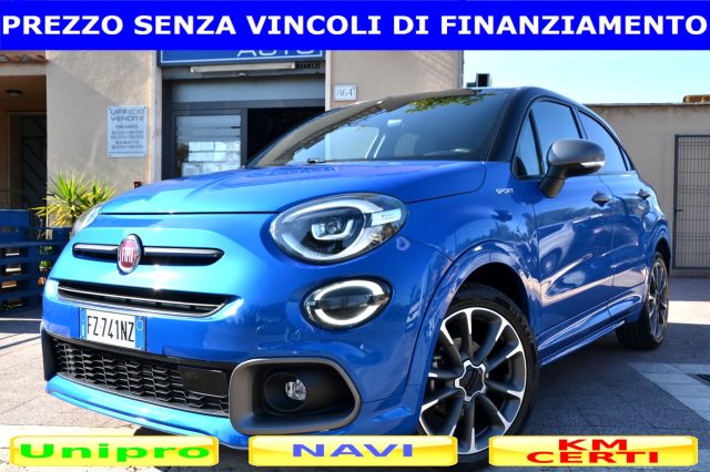 FIAT 500X Blu metallizzato