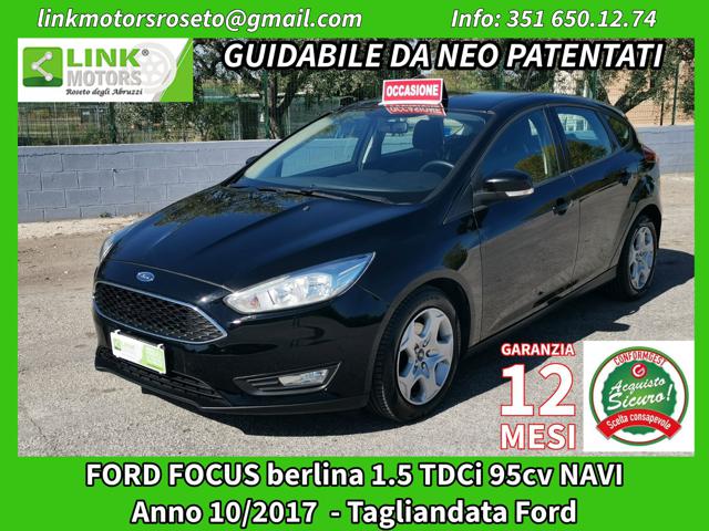 FORD Focus 1.5 TDCi 95 CV Start&Stop NAVI / OK NEOPATENTATI Usato