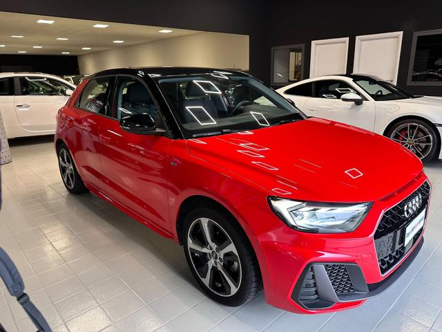 AUDI A1 ROSSO TETTO NERO  perlato