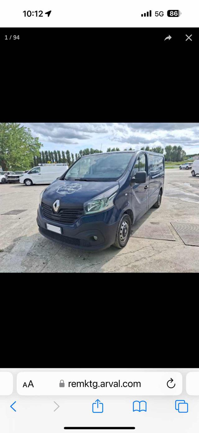 RENAULT Trafic T29 1.6 dCi 125CV S&S PL-TN-DC Furgone Ice 